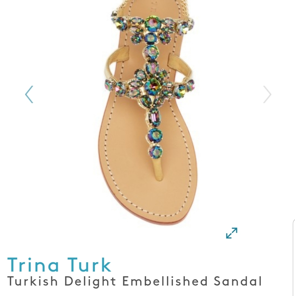 Trina Turk Turkish Delight Designer Sandals